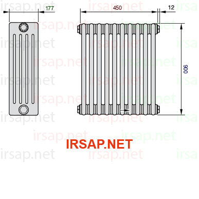 Радиатор IRSAP Tesi 50900/10 T14 CL 01